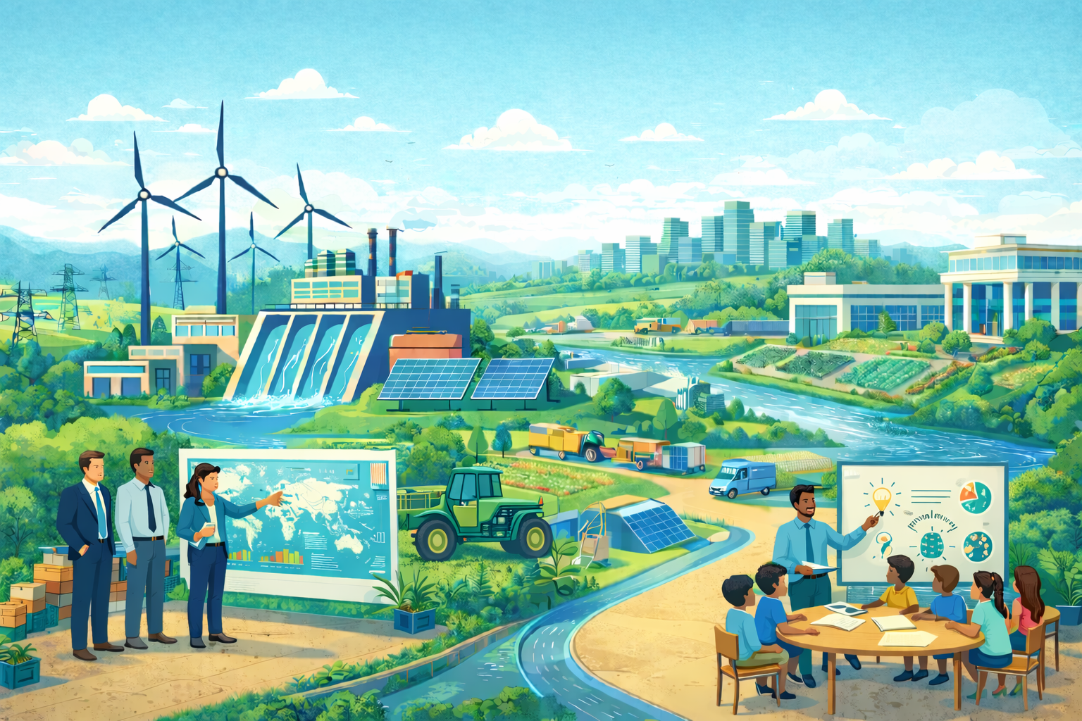 Hero image depicting resilience and rebuilding